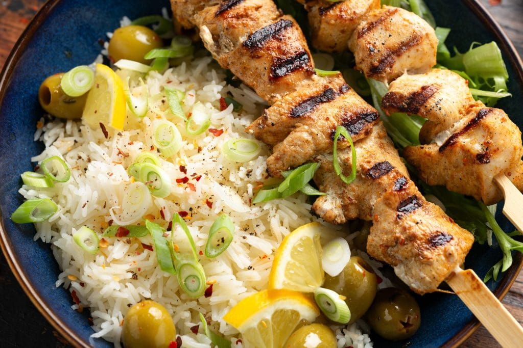 Marinated Chicken Souvlaki