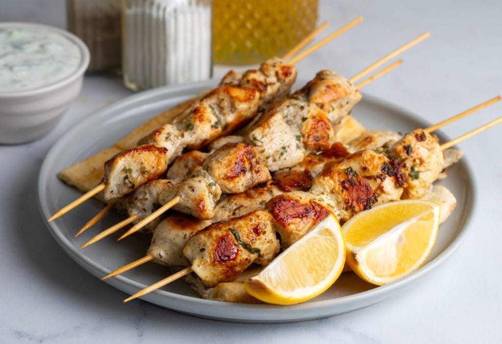 Marinated Chicken Souvlaki