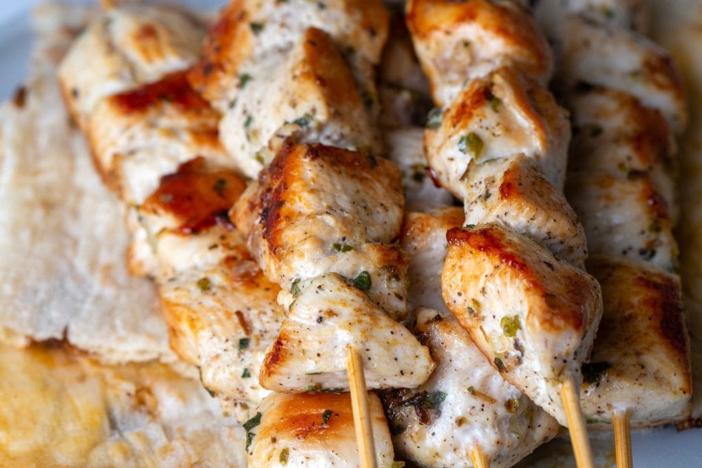 Marinated Chicken Souvlaki