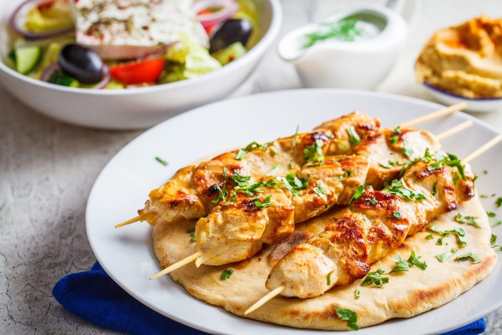 Marinated Chicken Souvlaki